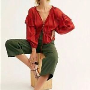 Free People Amanda’s Printed Blouse